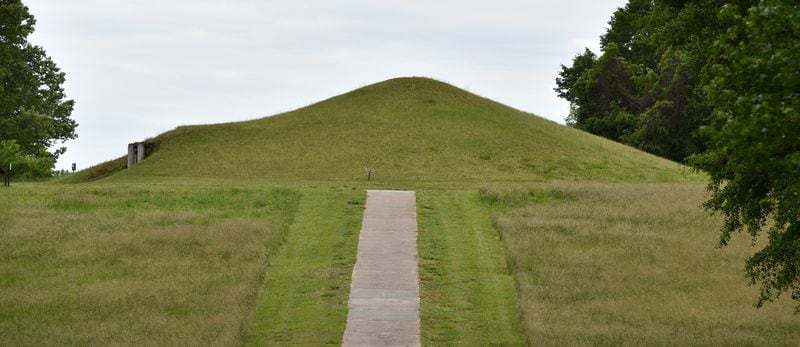 Nearly all of Georgia's congressional delegation has signed on to legislation that would turn the ancient Ocmulgee Mounds site in Middle Georgia into the state’s first national park. (Brant Sanderlin/AJC)