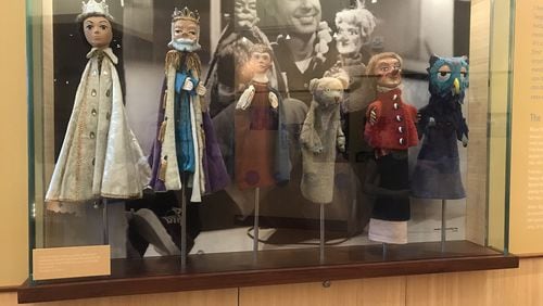 Some of the original puppets from “Mister Rogers Neighborhood” inside the Fred Rogers Center at St. Vincent College in Latrobe, Pennsylvania. AMY BERTRAND/ST. LOUIS POST-DISPATCH/TNS