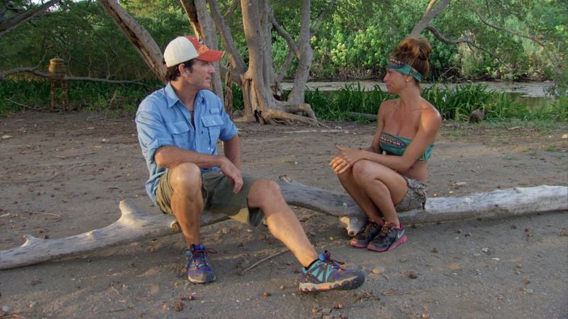 "Million Dollar Decision" - Jeff Probst talks with Julie McGee during the seventh episode of Survivor 29, Wednesday, Nov. 5 (8:00-9:00 PM, ET/PT) on the CBS Television Network. Photo: Screen Grab/CBS ÃÂ©2014 CBS Broadcasting, Inc. All Rights Reserved. "Million Dollar Decision" - Jeff Probst talks with Julie McGee during the seventh episode of Survivor 29, Wednesday, Nov. 5 (8:00-9:00 PM, ET/PT) on the CBS Television Network. Photo: Screen Grab/CBS ÃÂ©2014 CBS Broadcasting, Inc. All Rights Reserved.