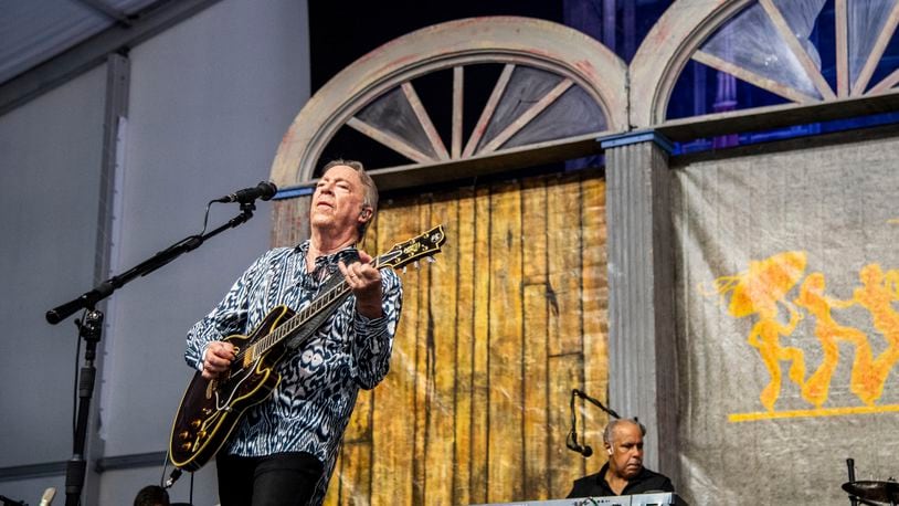 Boz Scaggs performs at the New Orleans Jazz and Heritage Festival on Saturday, April 27, 2019, in New Orleans. (Photo by Amy Harris/Invision/AP)