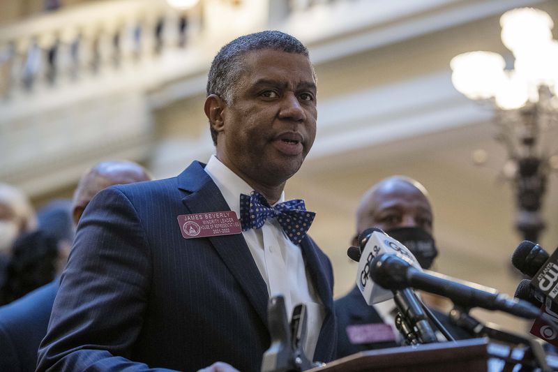 House Minority Leader James Beverly, D-Macon, has reportedly softened his demand for a full-scale Medicaid expansion(Alyssa Pointer/AJC)