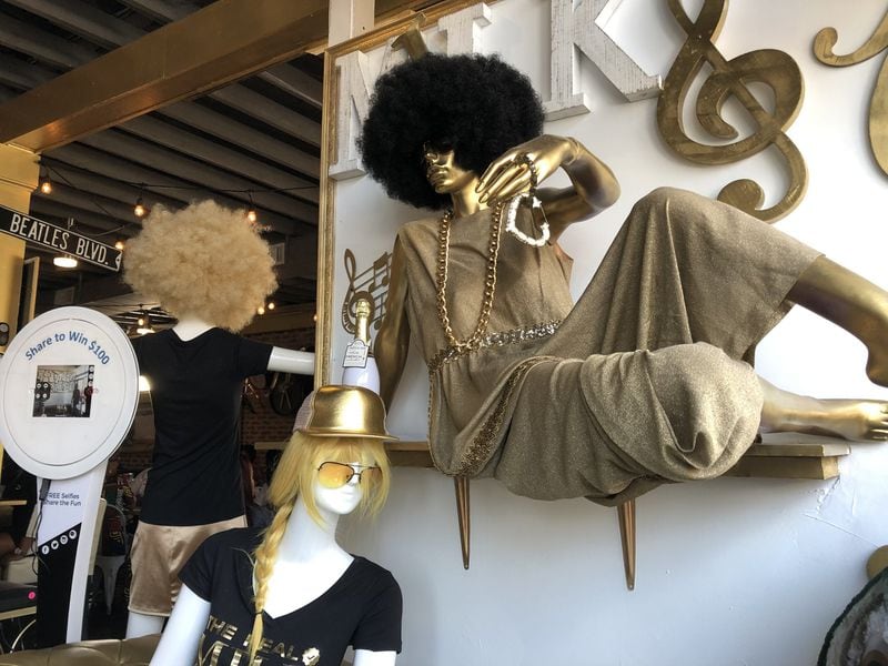 The Real Milk & Honey references Atlanta’s blingy music and fashion scene. CONTRIBUTED BY WENDELL BROCK