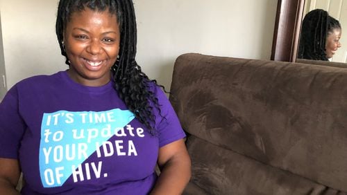 Wanona Thomas, 27, of Atlanta was diagnosed with HIV in 2016. She believes stigma is still fueling the epidemic. GRACIE BONDS STAPLES / GSTAPLES@AJC.COM
