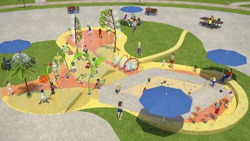 A contractor has been chosen for this year’s construction of Marietta’s Elizabeth Porter Park. Courtesy of Marietta