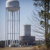 Water system access near the Hyundai Metaplant near Savannah is limited due to state-imposed restrictions on withdrawals from the Floridan Aquifer. (AJC Photo/Stephen B. Morton)