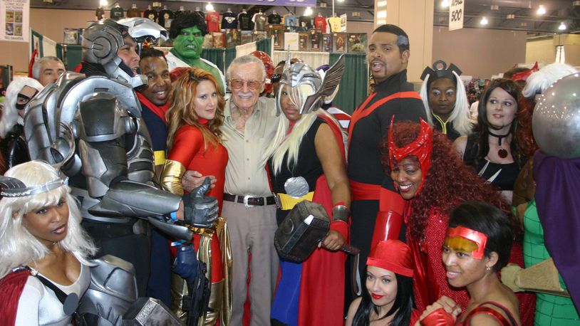 Marvel Comics legend Stan Lee talks about Atlanta comic con appearance