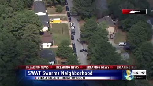 There was a SWAT situation in DeKalb County on Thursday afternoon.