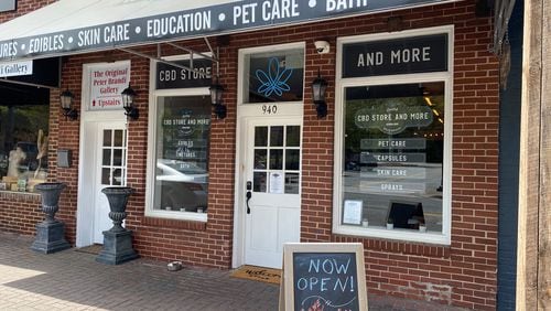 CBD Store and More in Roswell. Photo courtesy CBD Store and More