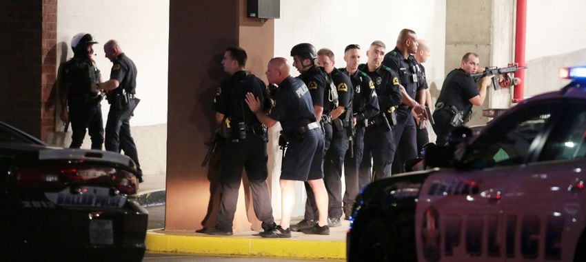 Officers shot in Dallas