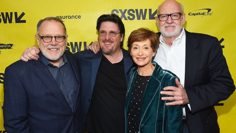 (L-R) Puppeteers Dave Goelz, Bill Baretta, Fran Brill, and director/producer/puppeteer Frank Oz attend the "Muppet Guys Talking - Secrets Behind the Show the Whole World Watched" at the 2017 SXSW Conference and Festivals on March 12, 2017 in Austin, Texas.  (Photo by Matt Winkelmeyer/Getty Images for SXSW)