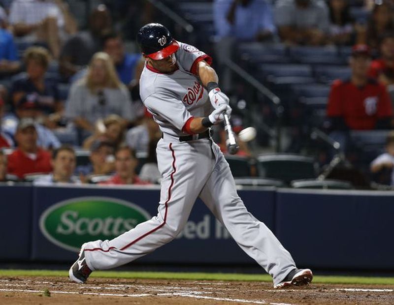 Ian Desmond's 2-run homer was all the Nationals needed to win Tuesday, but they tacked on more. They've hit homers the way the Braves thought they would hit homers themselves this year, but haven't.