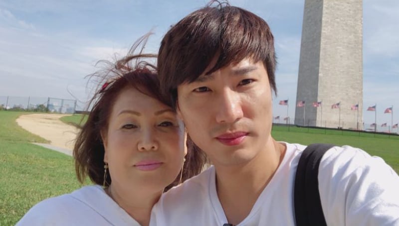 Soon Chung Park with husband Gwangho Lee in a photo posted on a GoFundMe page Lee established.