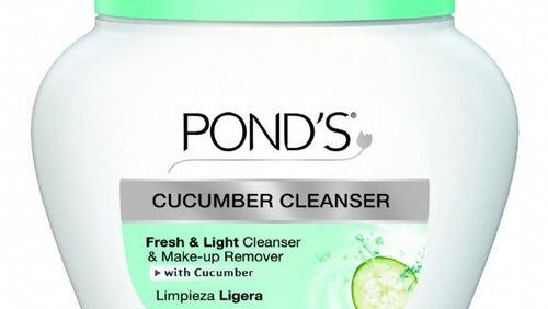 Pond’s offers a lighter version of its cold cream with this cucumber-laced cleanser.