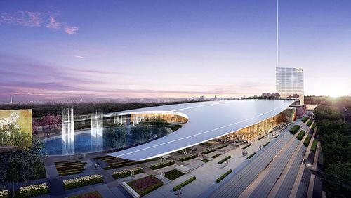 The $1.4 billion MGM National Harbor casino resort in Maryland will feature restaurants by celebrity chefs, luxury shops, a 3,000-seat theater and a hotel with 308 rooms and suites. The project is expected to open late this year. MGM hopes a change in law will allow it to operate in Georgia, where opposition to casino gambling remains strong.