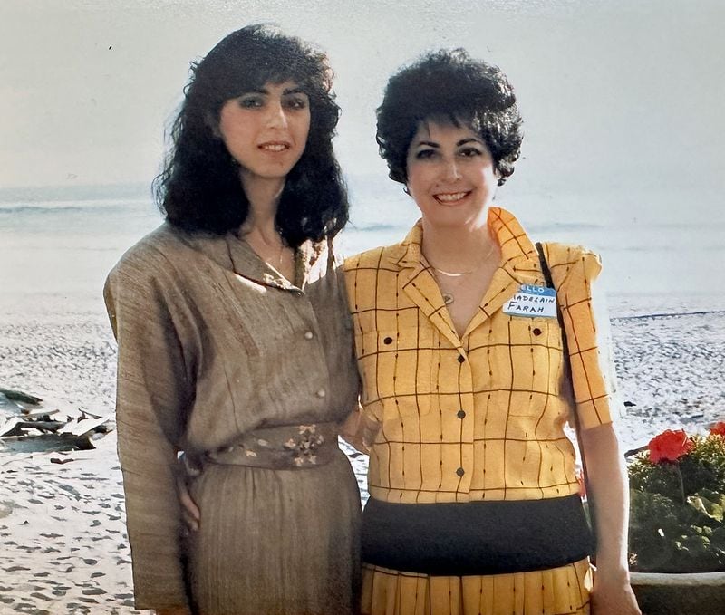 Leila Habib-Kirske (left) wrote “Lebanese Cuisine” to update her mother Madelain Farah’s 1972 cookbook. (Courtesy of Leila Habib-Kirske) 