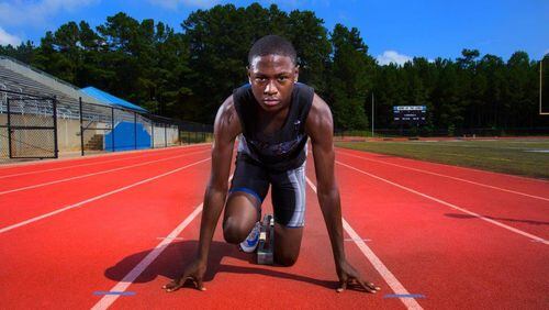 Cameron Murray, 2017 boys track athlete of the year (Photo courtesy of Nydia Murray)