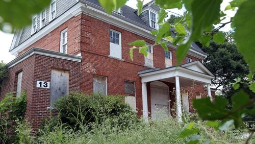 Morris Brown College’s president’s house sits on property that Clark Atlanta University claims should be returned to it. CAU challenged Morris Brown’s 2014 sale of the land to Invest Atlanta. AJC FILE PHOTO