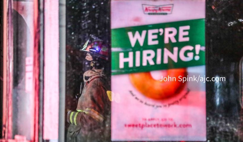 PHOTOS: conic Krispy Kreme in Midtown ‘totally destroyed’ in fire