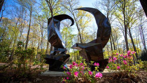 “Emergence,” a sculpture by Deanna Hoffman, will be unveiled at a ribbon-cutting Thursday, April 18, at Roswell City Hall. The ceremony will open the 2019-20 edition of the ArtAround Roswell Sculpture Tour. ROSWELL ARTS FUND/Theodore O. Lawrence photo