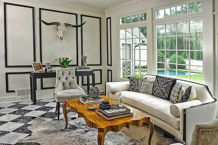 Photos: North Atlanta home’s  glamorous decor inspired by Hollywood’s ‘golden age’