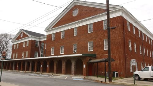 The Hapeville United Methodist Church houses the Hapeville Charter Middle School, as shown in this file photo from 2004. (Kimberly Smith/AJC FILE PHOTO)