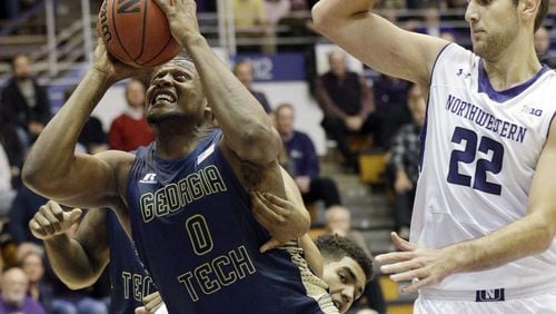 Georgia Tech forward Charles Mitchell will need to help lead a strong finishing surge in the Yellow Jackets' final four non-conference games, starting Monday night against Appalachian State. (ASSOCIATED PRESS)