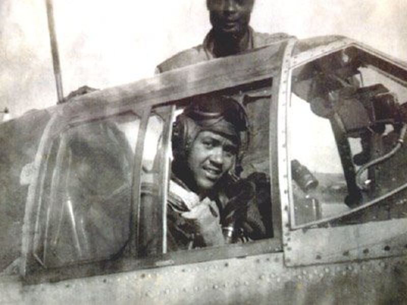 Leo Gray was one of the Tuskegee Airmen who trained at the Tuskegee Airmen National Historic Site in Alabama.
Courtesy Bryton Entertainment