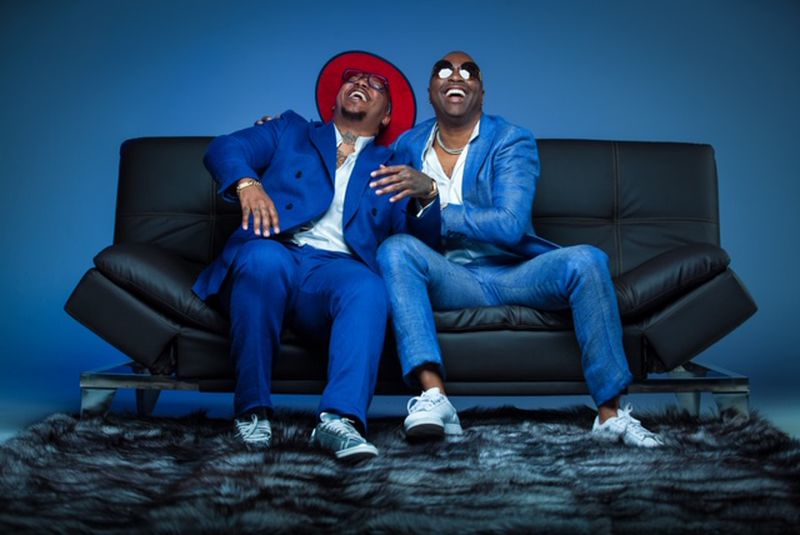 Mike Keith (left) and Marvin "Slim" Scandrick of 112, are still looking for industry respect from the Rock and Roll Hall of Fame and Georgia Music Hall of Fame. Courtesy of Royal x Rae