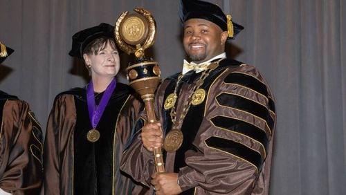 At the age of 39, Dwaun Warmack is one of the youngest presidents of any four year institution in the country. He was installed as the 19th president, of Harris-Stowe State University in April.