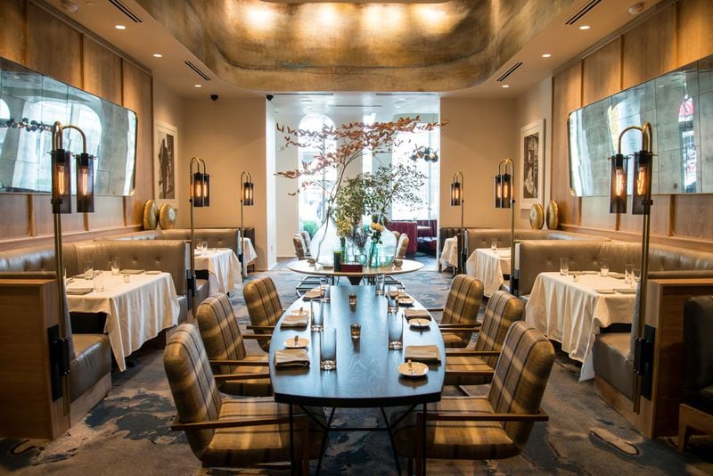 At C. Ellet’s, you can opt for the dining room (shown here set for dinner service), or a more casual bar known as the club room. CONTRIBUTED BY MIA YAKEL