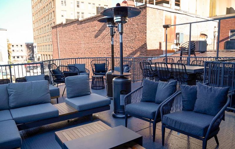 Back patio at Churchills on Cherry at 557 Cherry St. in downtown Macon. (Photo Courtesy of Jason Vorhees/The Telegraph)