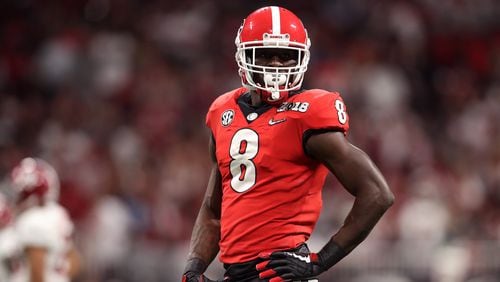 Riley Ridley hopes to be at least as high profile for the Bulldogs as he was in last season's National Championship game. (Christian Petersen/Getty Images)