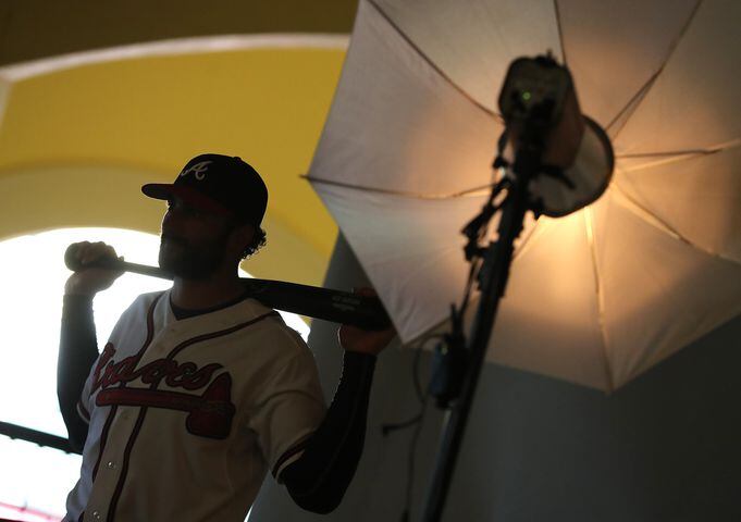 Team photo day at Braves spring training