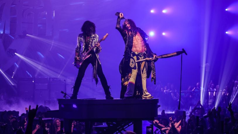 Aerosmith, led by the legendary Toxic Twins - singer Steven Tyler and guitarist Joe Perry - kicked off their "Deuces are Wild" residency in Las Vegas in April. The band will play a series of dates through December 2019 at the Park MGM casino and also bring the show to the East Coast to play other MGM properties this summer. Photo: Katarina Benzova