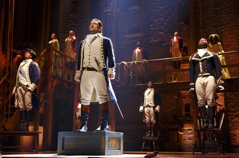 “Hamilton” will return to the Fox Theatre March 31. CONTRIBUTED BY JOAN MARCUS