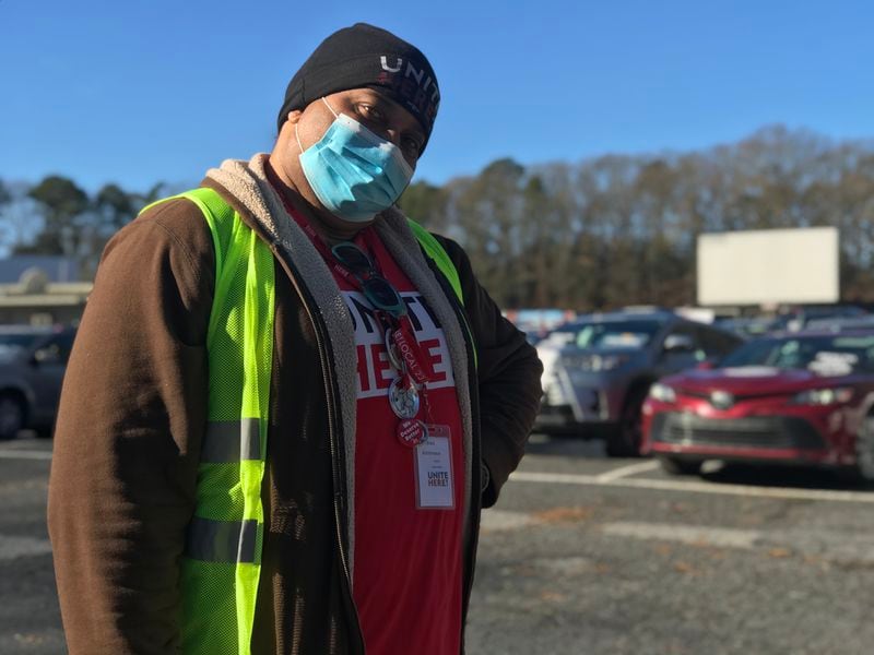 Wilfred Arceneaux worked at an airport restaurant at Hartsfield-Jackson International until the COVID-19 pandemic hit in March and he was laid off.