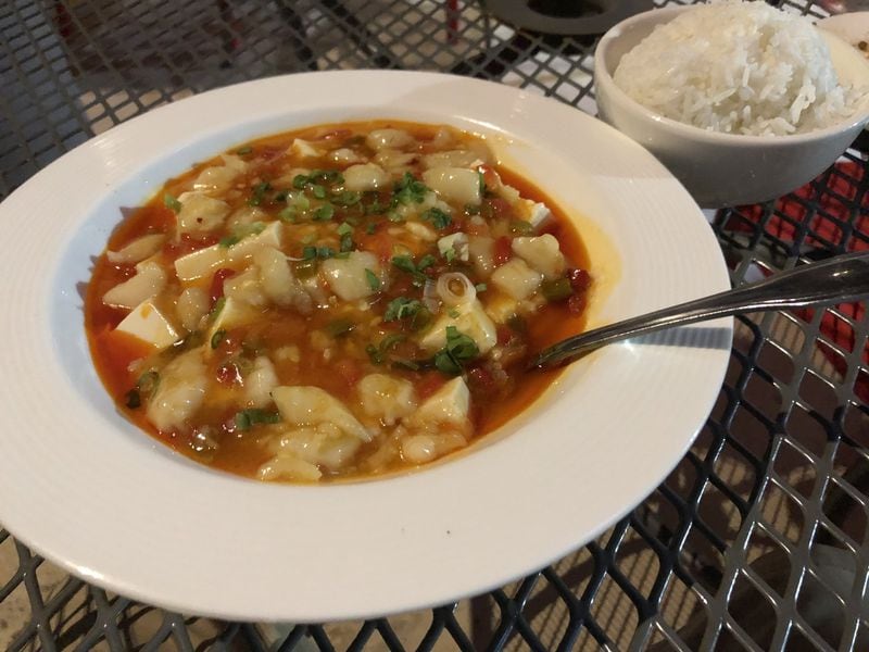 The Spicy Tofu with Fish Fillet at Hai Authentic Chinese in Decatur is like mapo tofu with flaky fish stirred in. CONTRIBUTED BY WENDELL BROCK