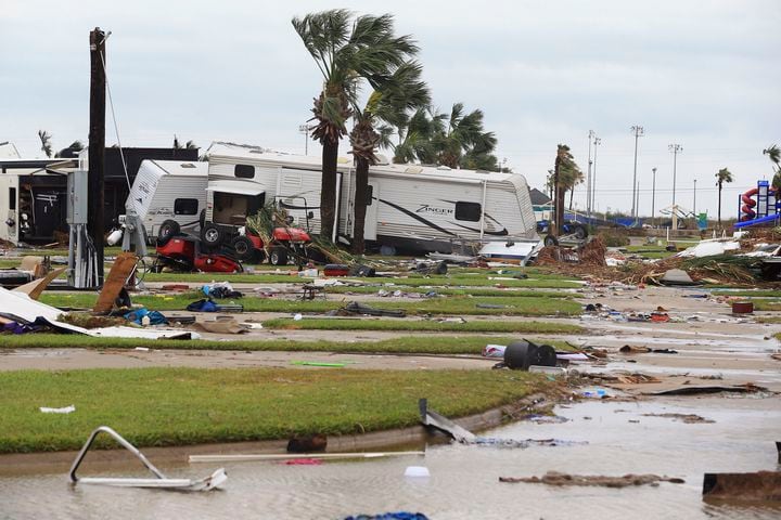 Photos: Hurricane Harvey slams Texas coast