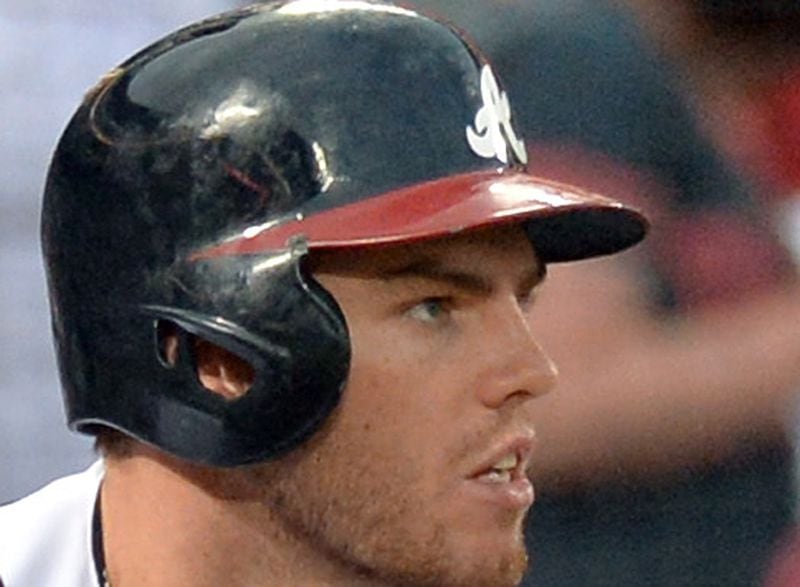 With Freddie Freeman, injuries aren't something he likes to acknowledge publicly unless and until he has to. (Hyosub Shin/AJC) photo)
