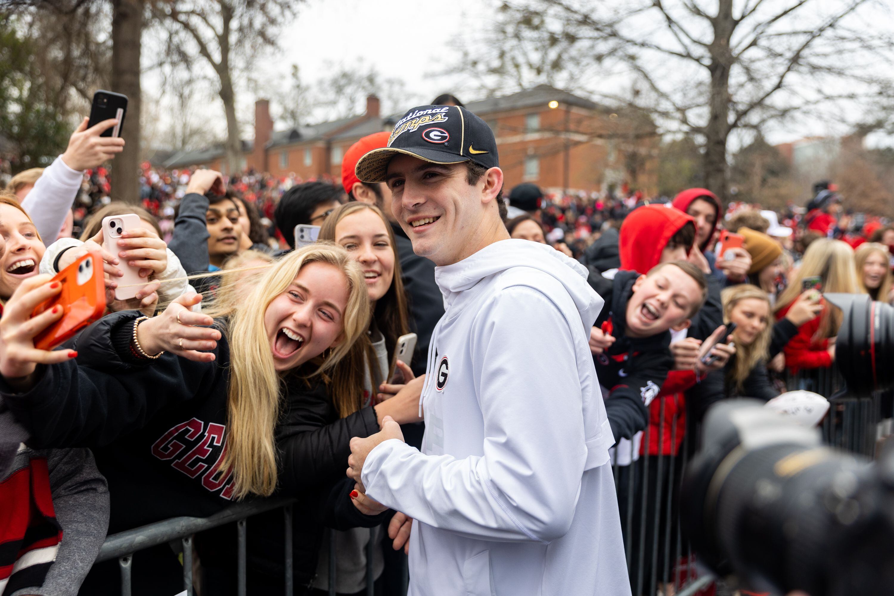 Georgia football national champions will be recognized at Braves game