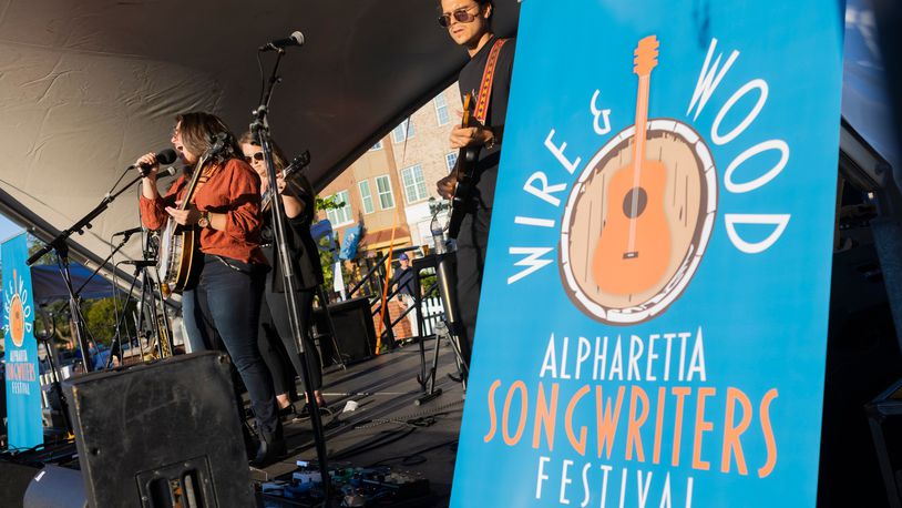 The Wire & Wood Songwriters Festival returns to Alpharetta bigger than ever Oct. 7 and 8. COURTESY CITY OF ALPHARETTA AND AWESOME ALPHARETTA
