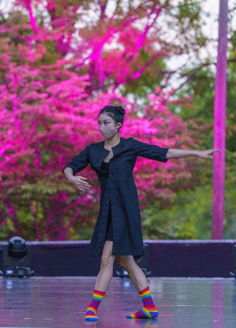 Sujin Han performs with the Atlanta Ballet. Photo: Kim Kenney