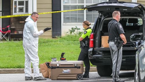 Johns Creek police are investigating a shooting that left one person dead and another injured Tuesday morning. One person of interest has been detained, according to police.