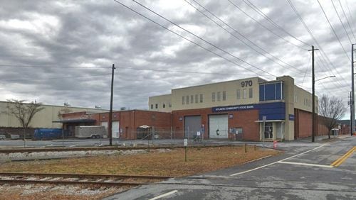 The former headquarters of the Atlanta Community Food Bank at 970 Jefferson St. NW on the city’s westside was sold to the Westside Future Fund and Food Well Alliance. SPECIAL TO THE AJC