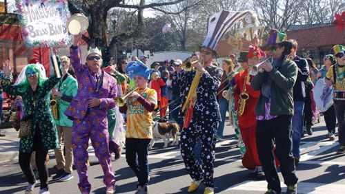 Join the Mardi Gras parade this weekend in Decatur.
