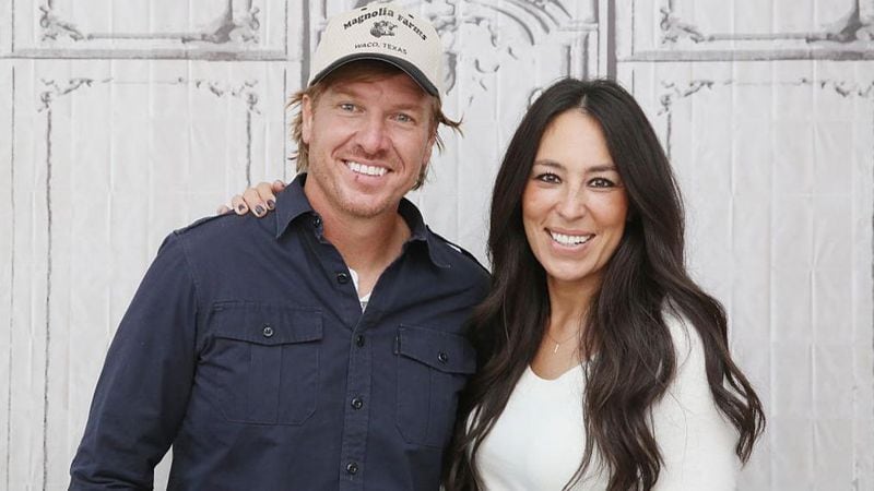 Chip Gaines and Joanna Gaines  in New York on October 19, 2016. 