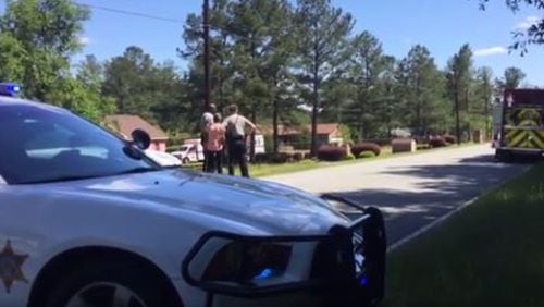 Bibb County deputies were involved in a deadly SWAT standoff Tuesday. (Credit: The Telegraph)