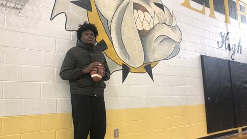 Offensive tackle Broderick Jones, a 5-star prospect from Lithonia High School, committed to Georgia in 2018 but wavered after Sam Pittman left for Arkansas. Jones will make his official announcement at 10 a.m. Wednesday at his school.