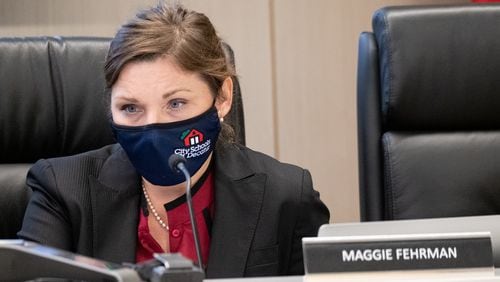 City Schools of Decatur Superintendent Maggie Fehrman asked staff and students to wear masks in school for the rest of the year because of rising COVID-19 cases. (Ben Gray for The Atlanta Journal-Constitution)