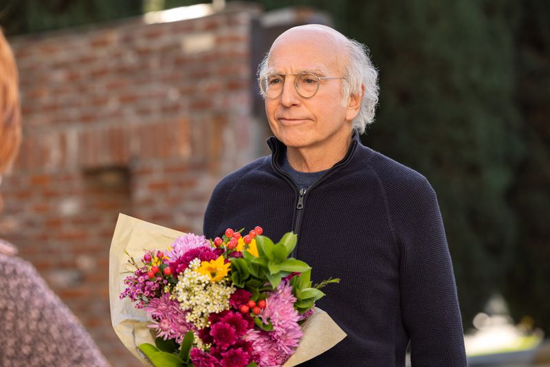 An episode of "Curb Your Enthusiasm" with Larry David took aim at election laws in Georgia. 
